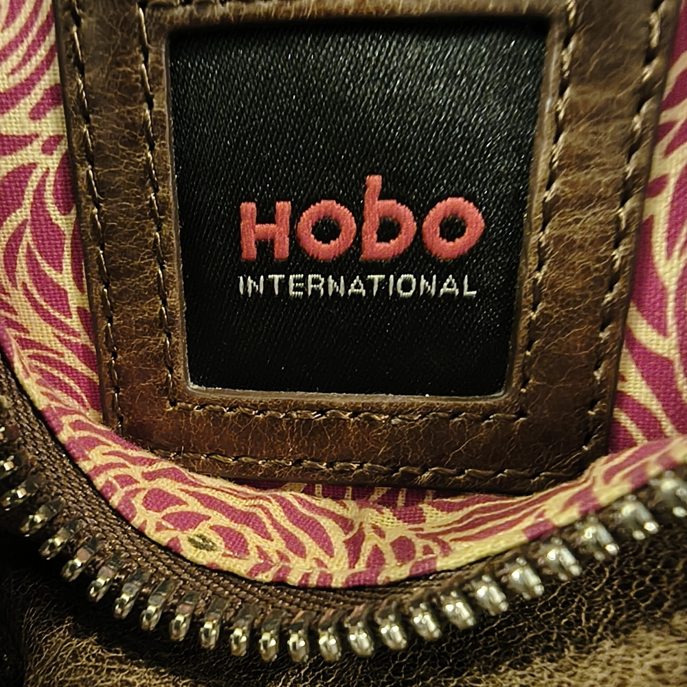 HOBO Floral Interior Leather Bag - Picture 5 of 5